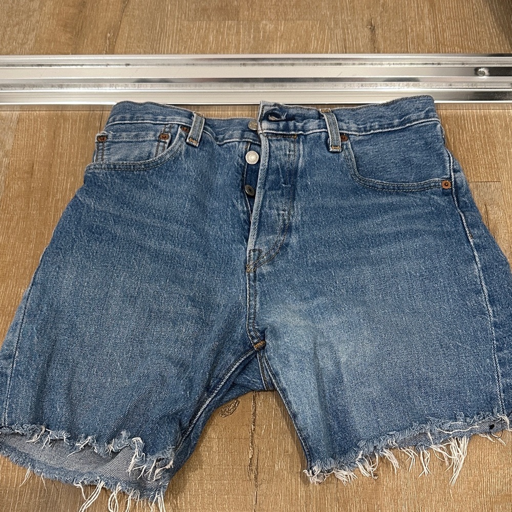 Levi's Classic Blue Jean Shorts
